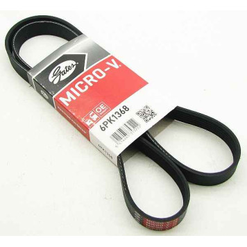 Ремень генератора ГАЗ-3110, 3302 дв.ЗМЗ-406 с ГУР GATES 6PK1368