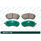 Колодки тормозные дисковые GP-01116 <b>G-BRAKE GP01116</b>