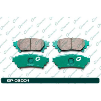 Колодки тормозные <b>G-BRAKE GP02001</b>