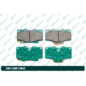 Колодки тормозные дисковые GP-02160 <b>G-BRAKE GP02160</b>