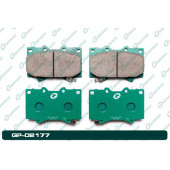 Колодки тормозные <b>G-BRAKE GP02177</b>