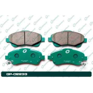 Колодки тормозные дисковые GP-02233 <b>G-BRAKE GP02233</b>