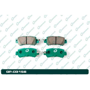 Колодки тормозные дисковые GP-03156 <b>G-BRAKE GP03156</b>