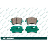 Колодки тормозные дисковые GP-22001 <b>G-BRAKE GP22001</b>