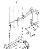 Провода в/в CHEVROLET LACETTI 1,4/1,6 04-/DAEWOO NUBIRA 1.6 97- к-т <b>GENERAL MOTORS 96450249</b>