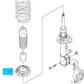 Подкладка под задн.пружину нижняя <b>GENERAL MOTORS 96561747</b>