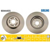 Тормозной диск GIRLING 6044455