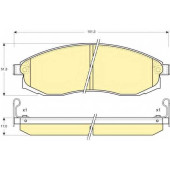 Колодки тормозные дисковые для MITSUBISHI L 200(K6#T,K7#T) / NISSAN CEFIRO, MAXIMA QX(A32), MAXIMA(A32) <b>GIRLING 6131249 / 23086</b>