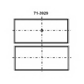 Шатунный подшипник GLYCO 71-3929/4 STD