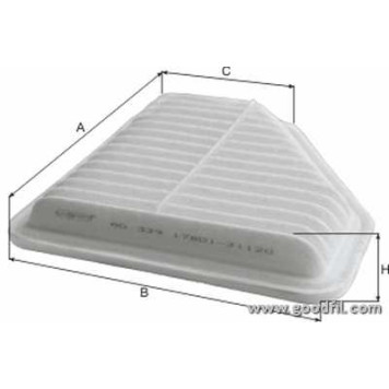 Фильтр воздушный <b>GOODWILL AG339ECO</b>
