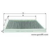 Фильтр салона угольный <b>GOODWILL AG446CFC</b>