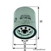 Фильтр масляный двигателя <b>GOODWILL OG142HQ</b>
