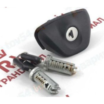 Замок багажника ВАЗ 2108, 2109 в сборе с личинками оцинкованный <b>ГРАНД РИ АЛ 205</b>