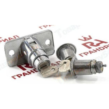 Замок багажника ВАЗ 2104 в сборе с личинками <b>ГРАНД РИ АЛ 21819</b>