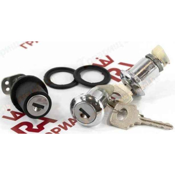 Замок багажника ВАЗ 2111, 2112 в сборе с личинками <b>ГРАНД РИ АЛ 22687</b>