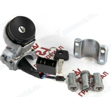 Замок зажигания ВАЗ 1118 Калина с личинками замков дверей <b>ГРАНД РИ АЛ 23040</b>