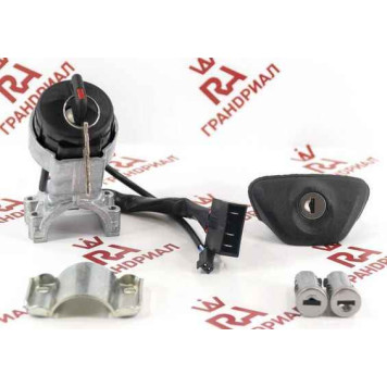 Замок зажигания ВАЗ 2190 Гранта с личинками замков дверей и багажника <b>ГРАНД РИ АЛ 50638</b> в коробке