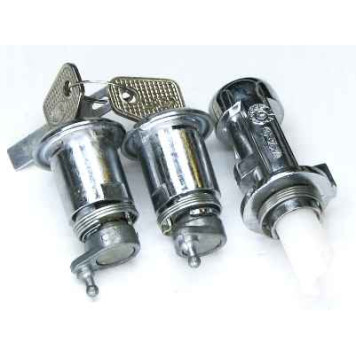 Замок багажника с ключами ВАЗ-2105, 2107 оцинкованный ГрандРиАл (2105-6100040)-1