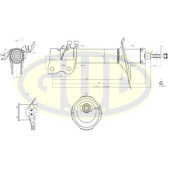 Амортизатор nis x-trail 01- пер r <b>G.U.D GSA334360</b>