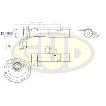 Амортизатор подвески <b>G.U.D GSA334841</b>