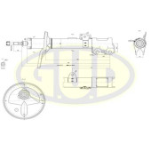Амортизатор toy rav 4 1.82.02.0d-4d 00- пер r <b>G.U.D GSA335040</b>