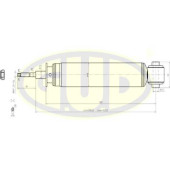 Амортизатор подвески <b>G.U.D GSA349021</b>
