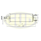 Амортизатор vw golf vaudi a3 03-sko octavia 04- (b4) зад <b>G.U.D GSA354006</b>