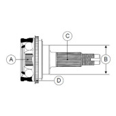 NI55A42 шрус <b>H.D.K. NI-55A42</b>