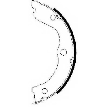 Колодки стояночного тормоза <b>HELLA 8DA355050-611</b>