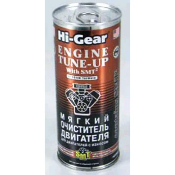 Мягкий очиститель двигателя для двигателей с износом, с SMT2 ,444 мл HI-GEAR HG2206-3