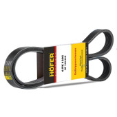 Ремень генератора УАЗ-3162 Patriot, Hunter ЕВРО-4 без кондиционера 6PK1395 HOFER HF103629