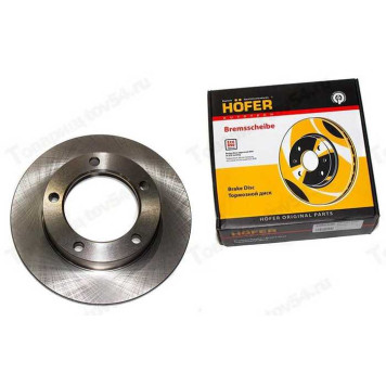 Диски тормозные ВАЗ 2112 R14 вентилируемые (комплект 2шт) <b>HOFER HF 130 212</b> (2112-3501070)