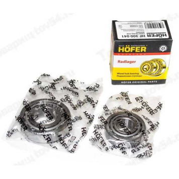 Подшипник ступицы ВАЗ 2101 (рем.к-т) больш+ мал без крепежа <b>HOFER HF 300 041</b>