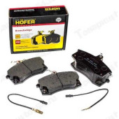 Колодка торм. перед. ВАЗ 2110 с датч <b>HOFER HF 350 805</b>