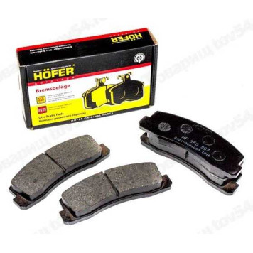 Колодка торм. перед. ВАЗ 2121 <b>HOFER HF 350 807</b>