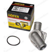 Термостат ВАЗ 2170 Приора, 2108-2115 (инж.) термоэлемент в сборе с крышкой 85°С <b>HOFER HF 445 907</b> (21082-1306030, 21082-1306010)