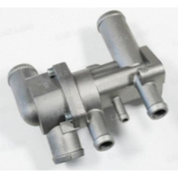 Термостат ВАЗ 2170 Приора, 2110-2115 (2003г) в сборе с корпусом, на 6 патрубков <b>HOFER HF 445 908</b> (21082-1306010-11)