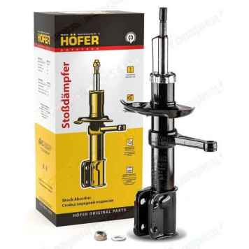 Амортизатор ВАЗ 2192 Lada Kalina II, Lada Granta (2014-) (стойка) передний левый (газ) <b>HOFER HF 516 622</b>
