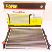 Радиатор охлаждения ВАЗ 2108 (карб+инж) алюм. <b>HOFER HF 708 412</b>