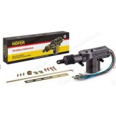 Мотор-редуктор блокировки замка двери ВАЗ 21093 (соленоид) 5 контактов <b>HOFER HF 744 981</b>