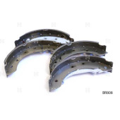 Тормозные колодки, барабанные, (TRW 203x38), LADA Largus ( - 2013); RENAULT Logan I/II, Sandero/Stepway I, Symbol II, Clio II, Laguna I, Thalia I, Twingo I; PEUGEOT 206, 206 sedan, 106, 306; CITRO?N X <b>HOLA BR808</b>