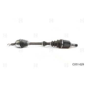 Привод в сборе, левый, 25/26 шл., RENAULT Duster (2WD), NISSAN Terrano III (2WD), DACIA Duster (2WD), (1шт.), , <b>HOLA CV51-029</b>