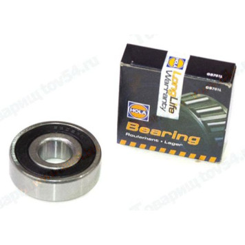 Подшипник генератора ВАЗ 2101 большой (180302) <b>HOLA GB701</b>