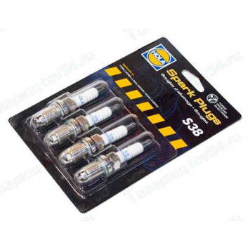 Свеча ВАЗ 2112 инж. 16 клап. (3-х электродная) <b>HOLA S38</b>