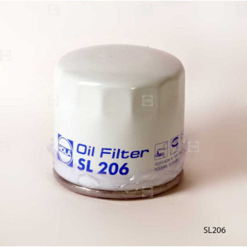 Фильтр масляный Mazda 3 1.4, 1.6l HYUNDAY Getz 1.0, 1.6, 1.3, 1.6l KIA Spectra <b>HOLA SL206</b>