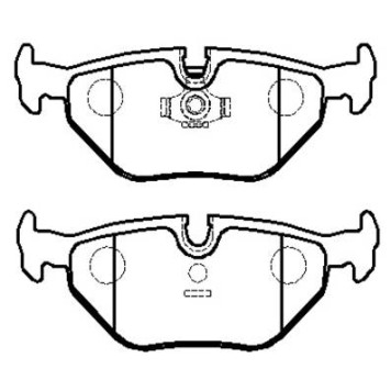 Колодки тормозные BMW E34E3646SAAB 9-5 задние к-т <b>HSB HP5032</b>