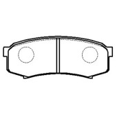 Колодки тормозные TOYOTA LAND CRUISER 80/90/100 90-09/MITSUBISHI PAJERO 07- задние к-т <b>HSB HP5037</b>