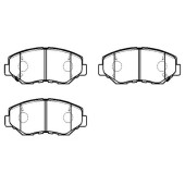 Колодки тормозные дисковые передн HONDA: ACCORD 03-07, CR-V 02-06, Element 03-09 <b>HSB HP5096</b>