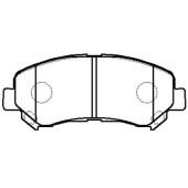 Колодки тормозные дисковые передн NISSAN: QASHQAI 07- <b>HSB HP5255</b>