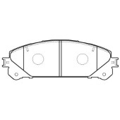 Колодки тормозные дисковые передн LEXUS: RX 10-  TOYOTA: HIGHLANDER 08-, SIENNA 10- <b>HSB HP5264</b>